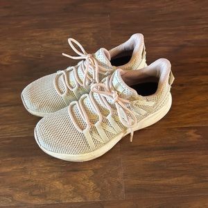 Merrell Tan and Pink Hiking/Tennis Shoes